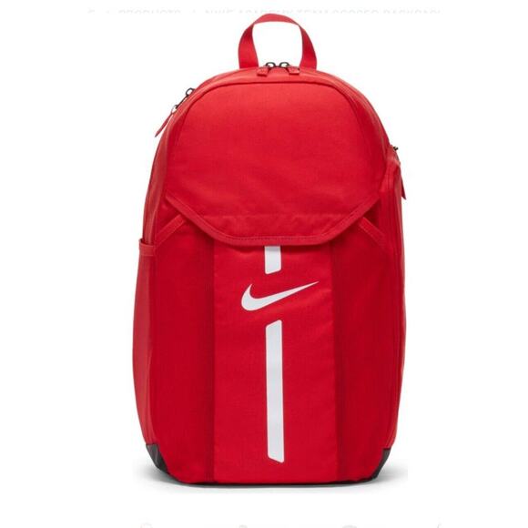 Nike Academy Sports Team Backpack Red Baseball Soccer Football School Bag New - Picture 12 of 14